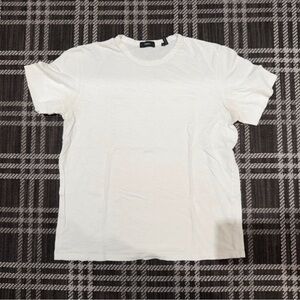 Theory White Short Sleeve Tee